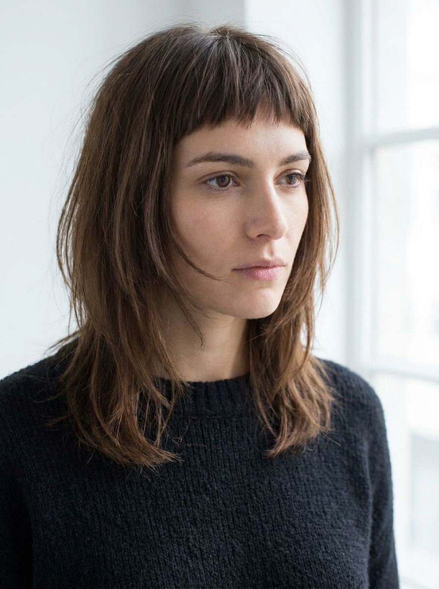 Stufenschnitt mit Micro Fringe - Stufenschnitt mit Pony